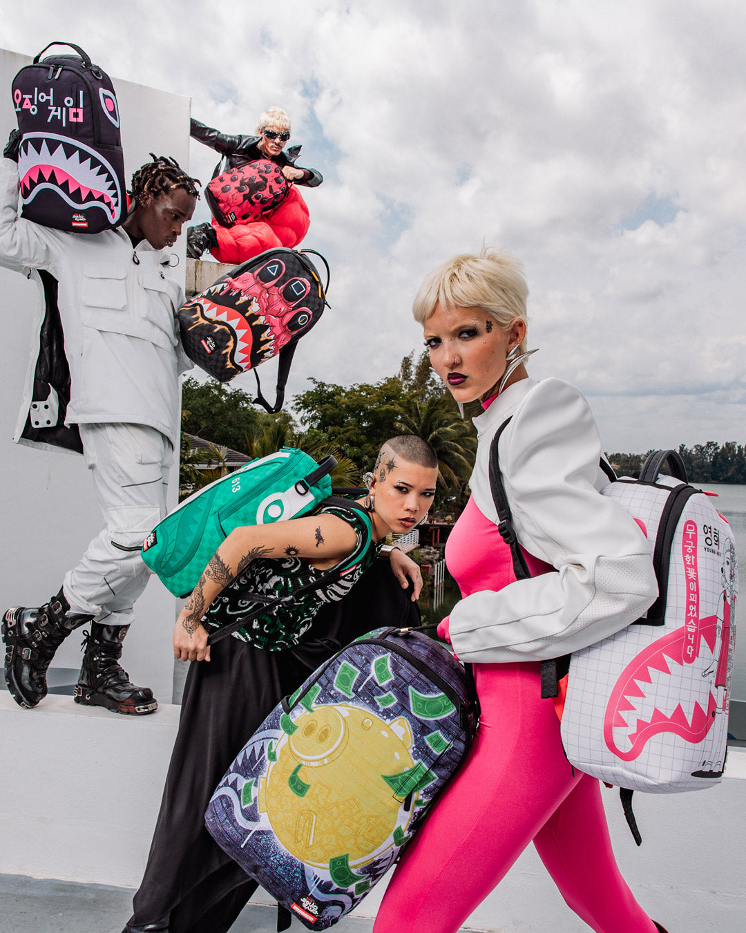 SPRAYGROUND Squid Game Collab Jumpsuit Backpack — product image 6