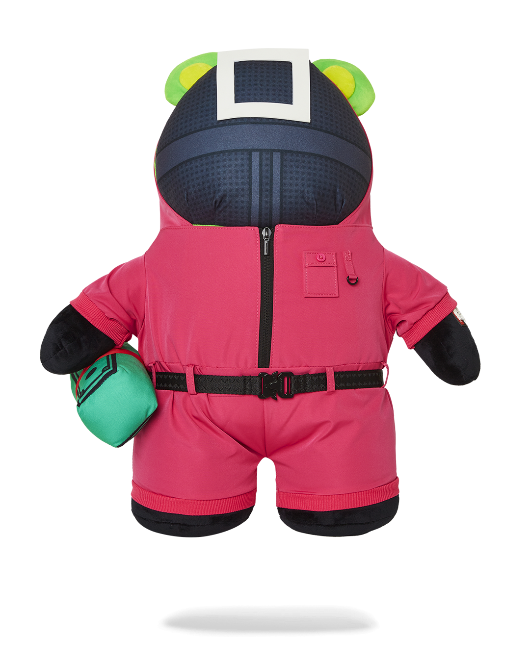 SPRAYGROUND Squid Game Collab Pink Soldiers Bear Backpack — product image 1