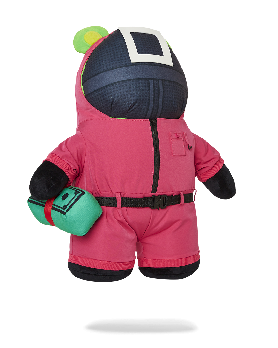 SPRAYGROUND Squid Game Collab Pink Soldiers Bear Backpack — product image 3