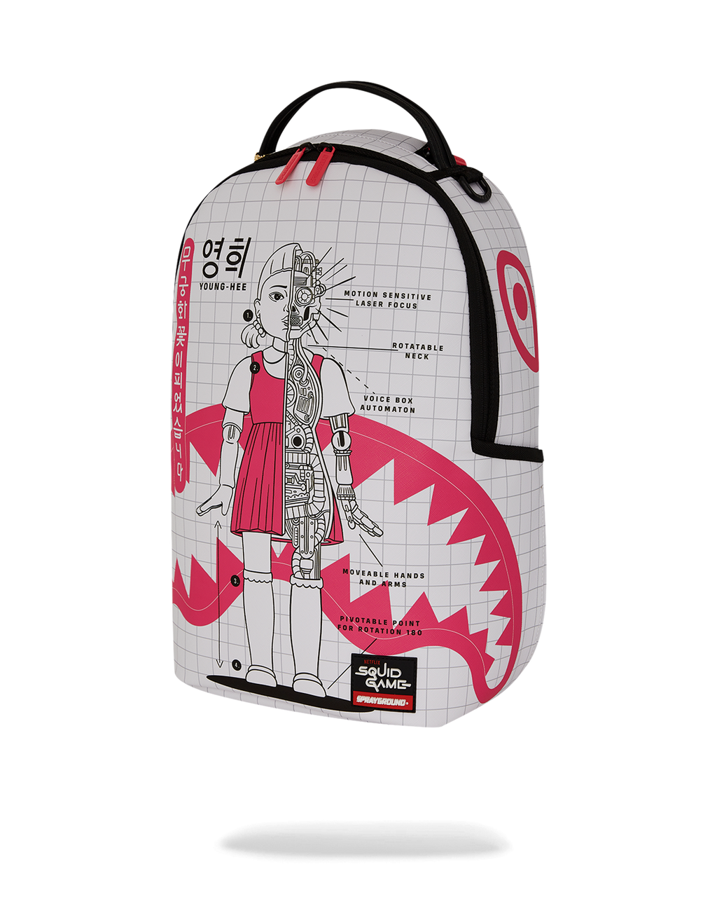 SPRAYGROUND Squid Game Collab Robot Girl Backpack — product image 9