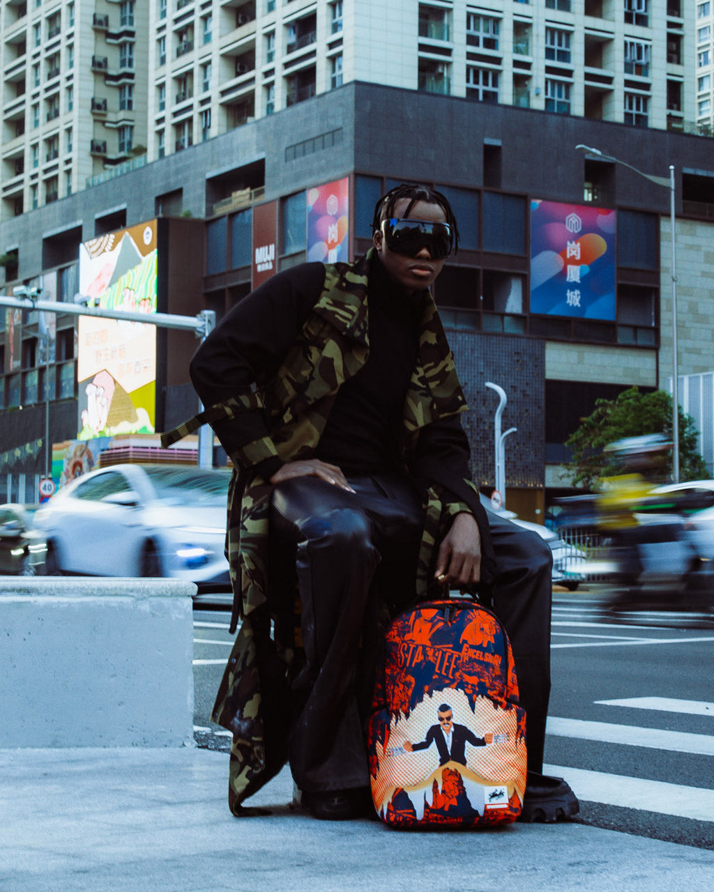 SPRAYGROUND Stan Lee Collab Backpack - If You Can'T Find A Hero, Be One — product image 4