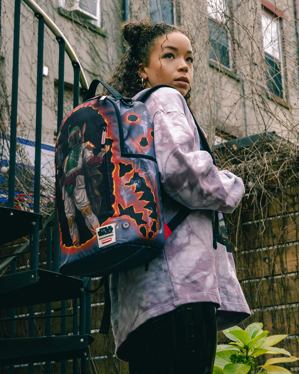 SPRAYGROUND Star Wars Boba Fett Blowout Shark Backpack — product image 2