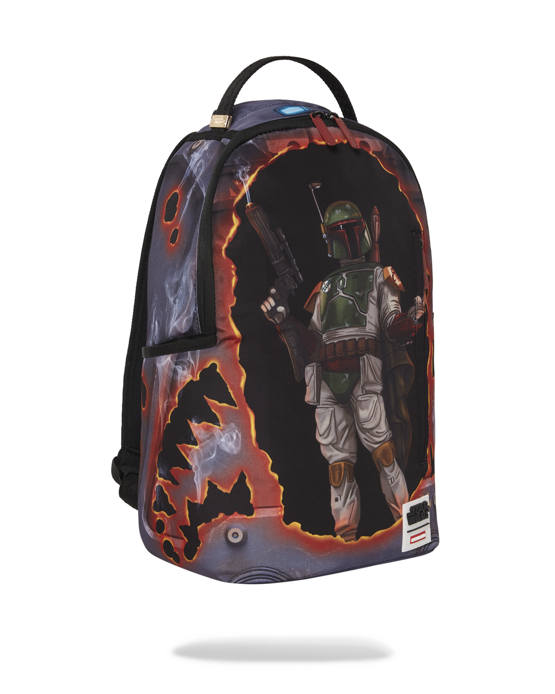 SPRAYGROUND Star Wars Boba Fett Blowout Shark Backpack — product image 3