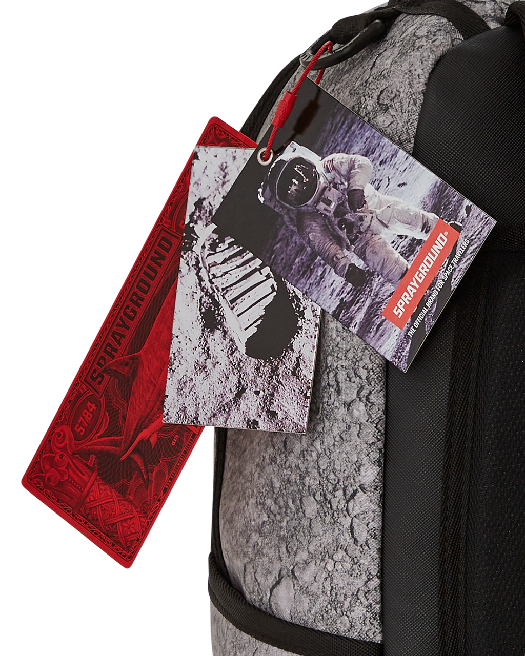 SPRAYGROUND Step Into The Future - NASA Collab Moon Shark 3D Molded Backpack — product image 17
