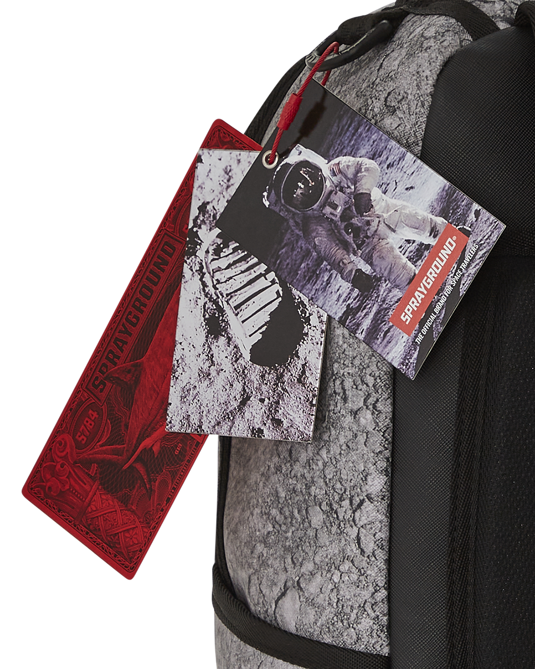 SPRAYGROUND Step Into The Future - NASA Collab Moon Shark 3D Molded Backpack — product image 17