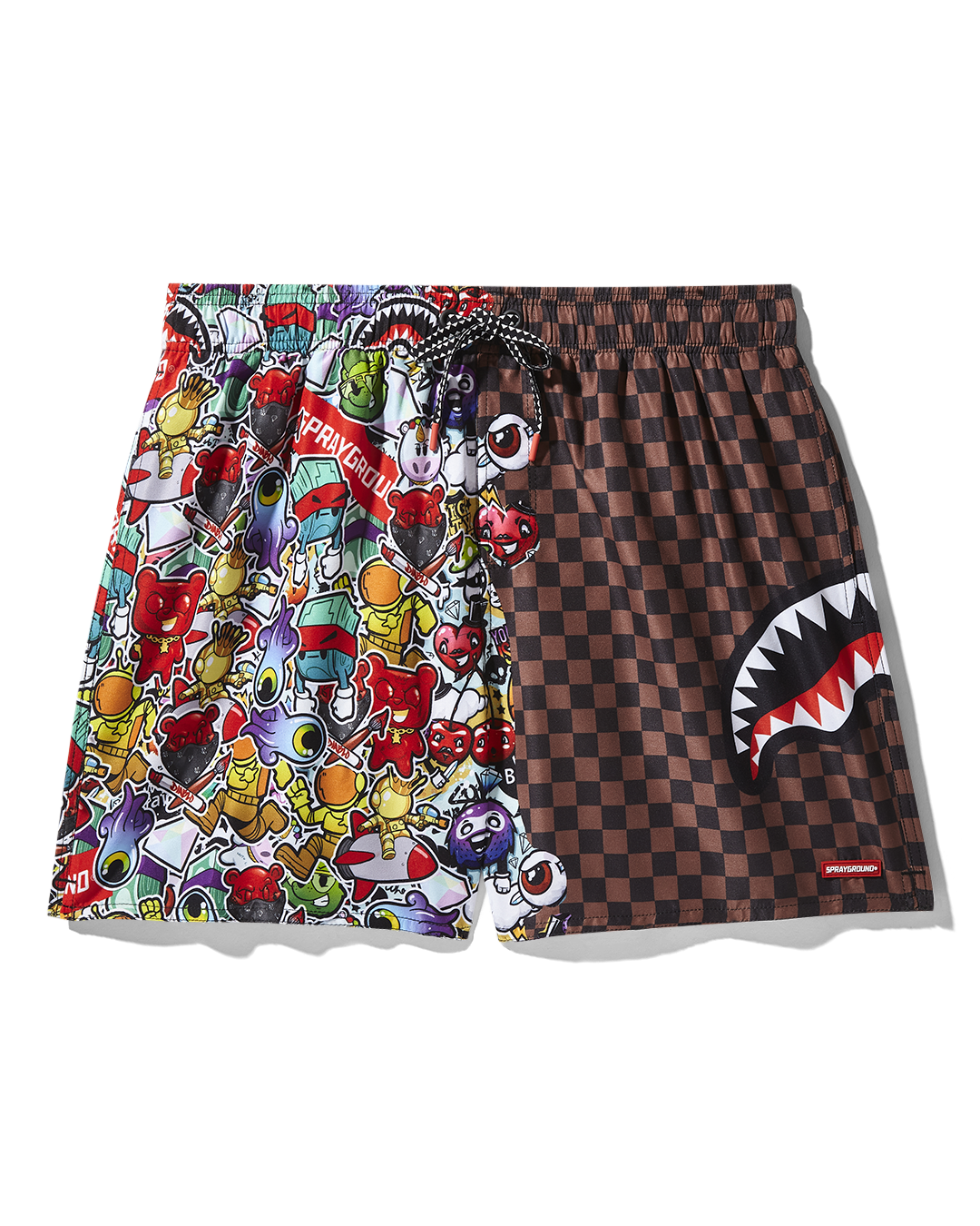 SPRAYGROUND Sticker Crew Swim Shorts — product image 1