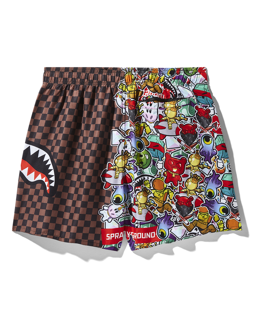SPRAYGROUND Sticker Crew Swim Shorts — product image 3