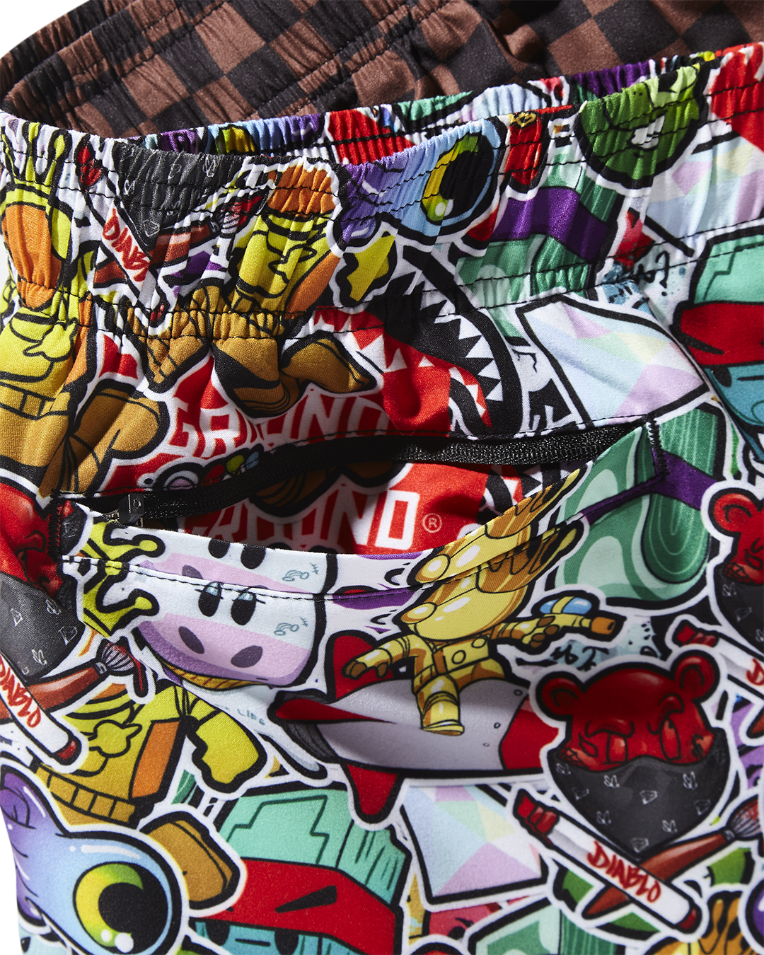 SPRAYGROUND Sticker Crew Swim Shorts — product image 5