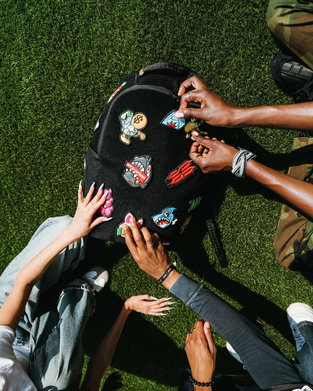 SPRAYGROUND Stuck On Ya - Velcro Patch Backpack — product image 4