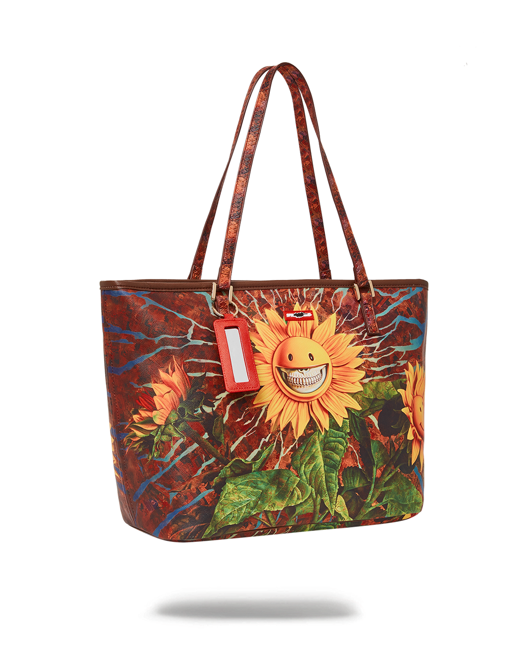 SPRAYGROUND Sunflower Grin Ron English Collab Tote — product image 3