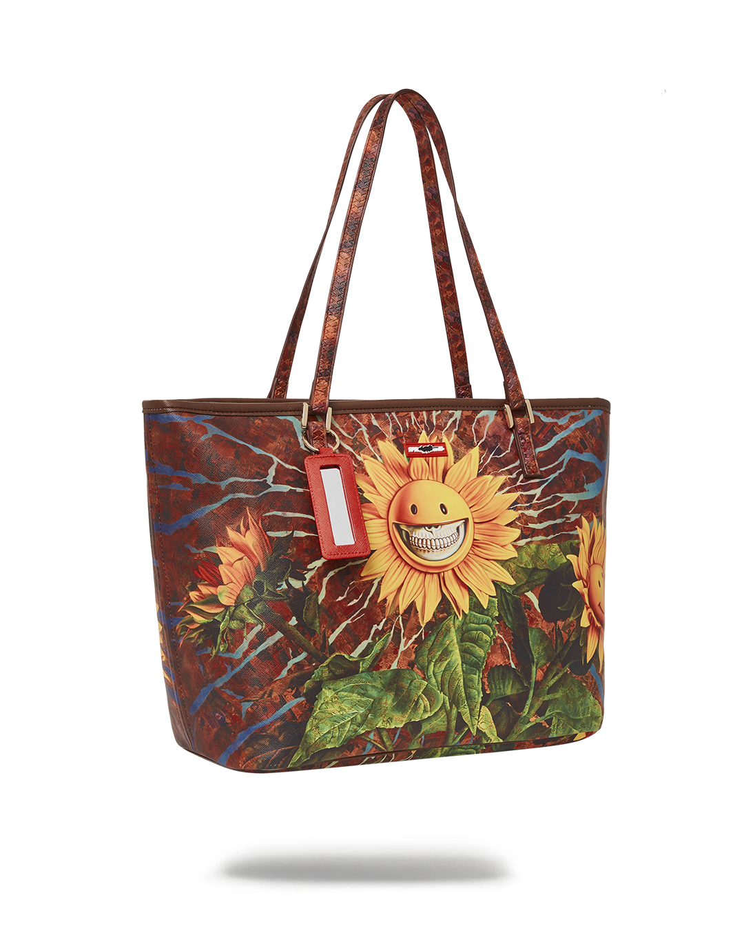 SPRAYGROUND Sunflower Grin Ron English Collab Tote — product image 3