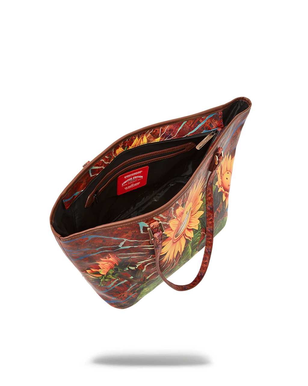 SPRAYGROUND Sunflower Grin Ron English Collab Tote — product image 6