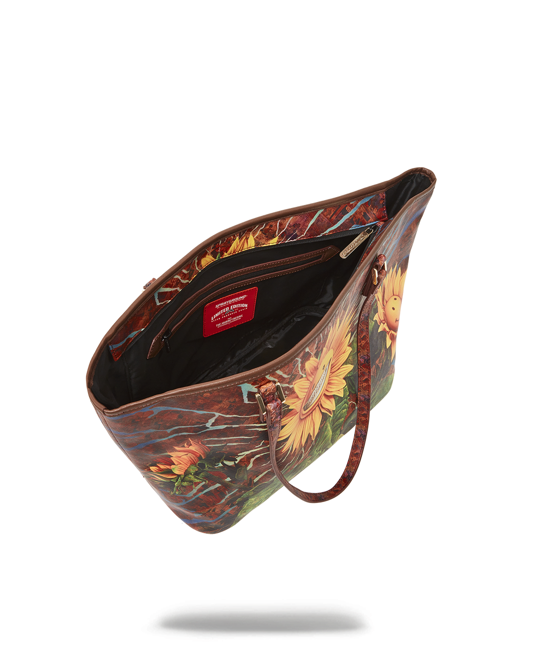 SPRAYGROUND Sunflower Grin Ron English Collab Tote — product image 6